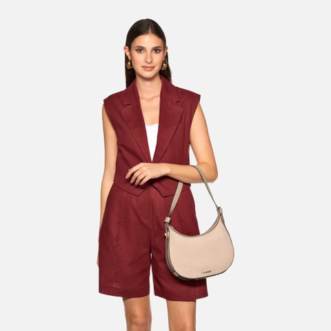 Schultertasche MARYEMY BAG DAME Helltaube - image number 7 | GEOX