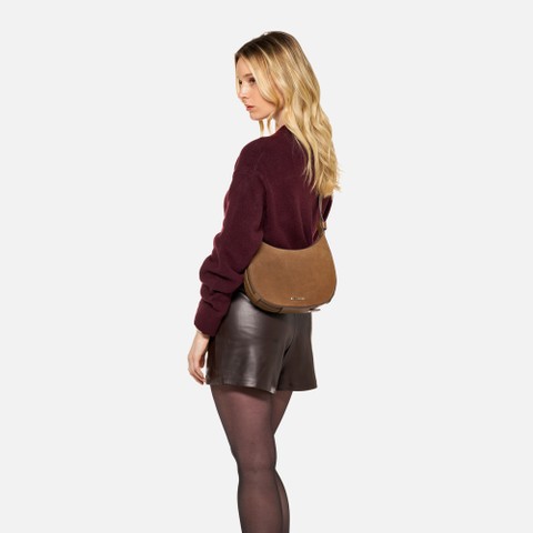 Bolso de hombro MARYEMY BAG MUJER Tabaco - image number 1 | GEOX
