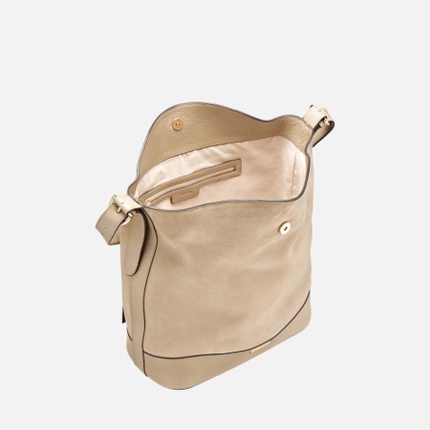 Beuteltasche ALNOIRE BAG DAME Helltaube - image number 3 | GEOX