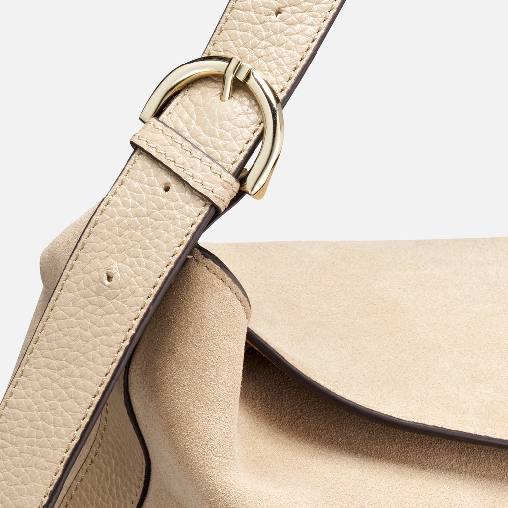 Beuteltasche ALNOIRE BAG DAME Helltaube - image number 4 | GEOX