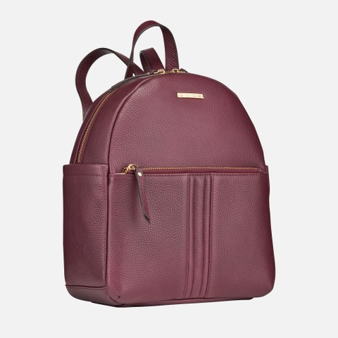 Zaino in pelle ELIEBETH BACKPACK DONNA Bordeaux - image number 1 | GEOX