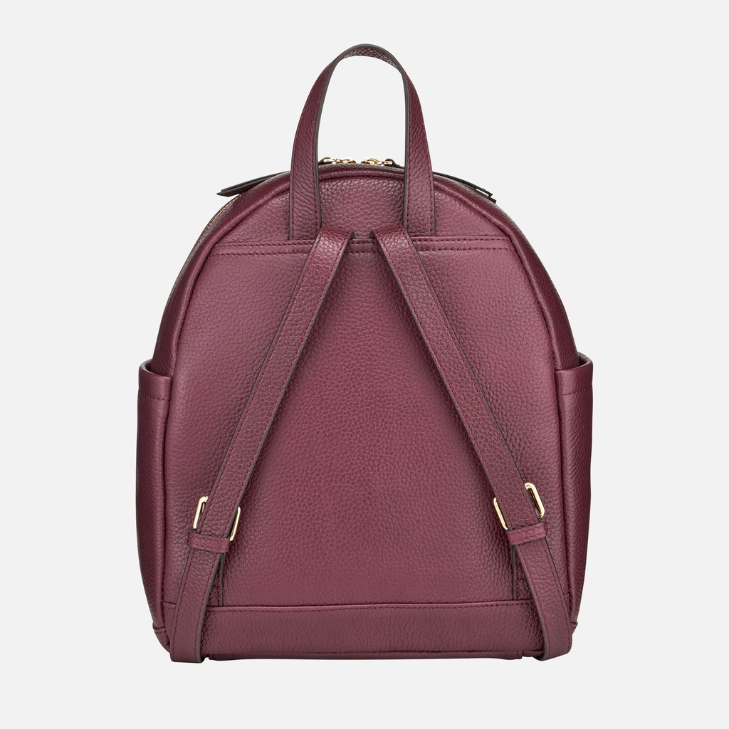 Zaino in pelle ELIEBETH BACKPACK DONNA Bordeaux - image number 2 | GEOX
