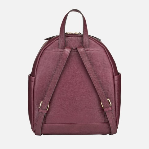 Zaino in pelle ELIEBETH BACKPACK DONNA Bordeaux - image number 2 | GEOX