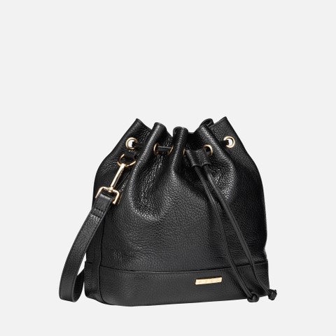 Borsa a secchiello NALVIA BAG DONNA Nero - image number 3 | GEOX