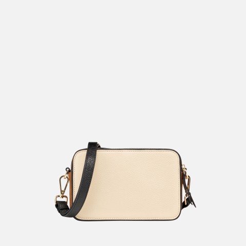 Umh&auml;ngetasche NORIZE BAG DAME Off-White/Cognac - image number 3 | GEOX
