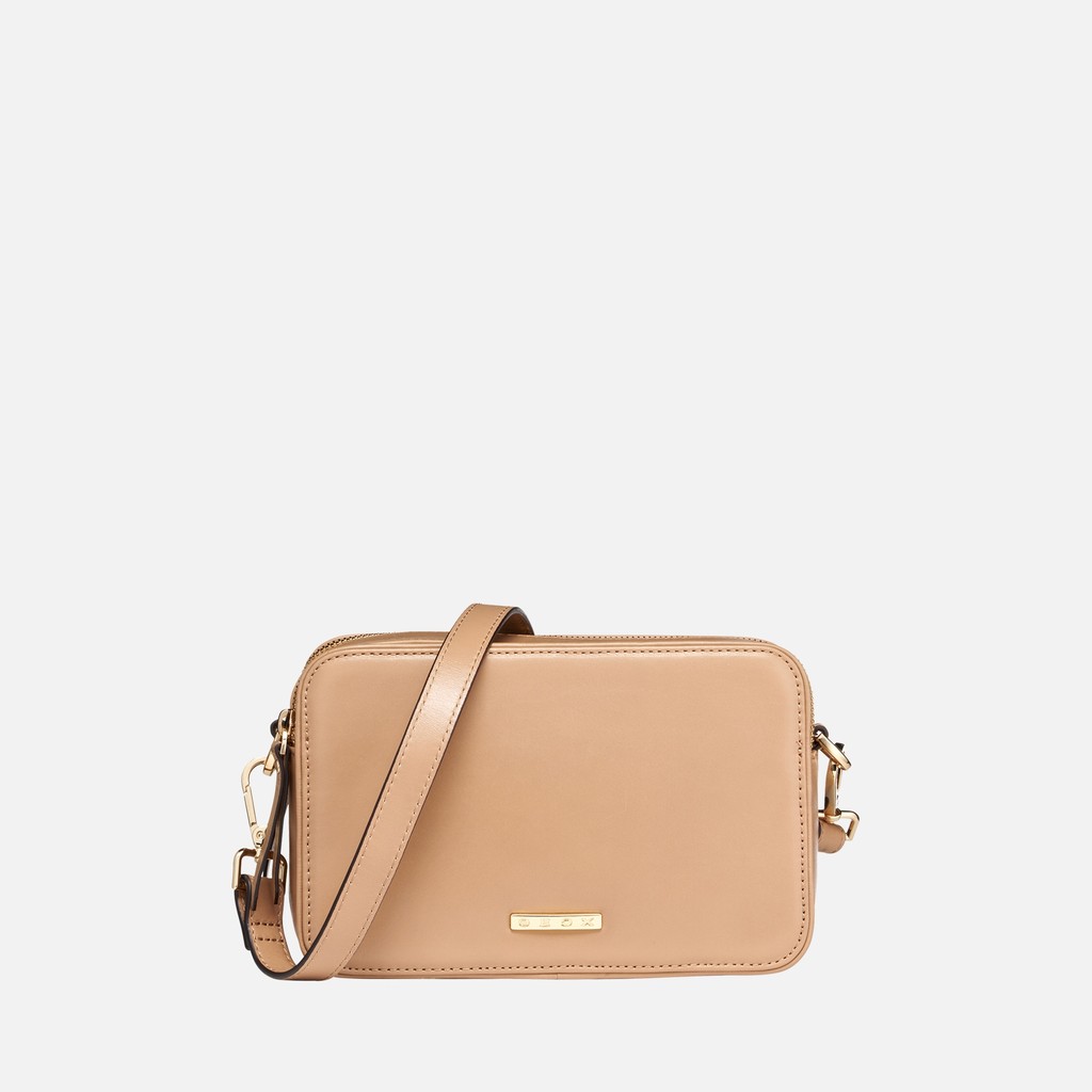 Cross-body bag NORIZE BAG WOMAN Beige - image number 0 | GEOX