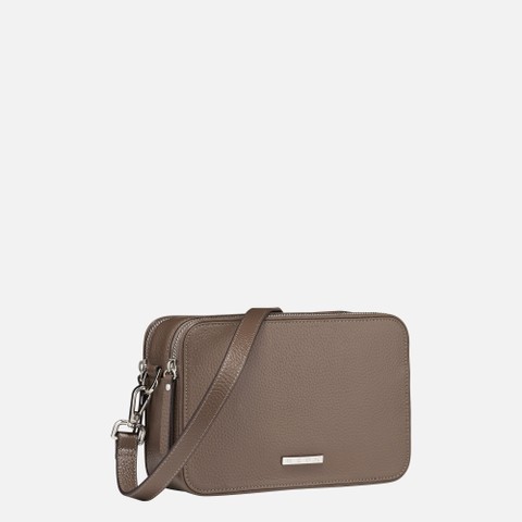 Cross-body bag NORIZE BAG WOMAN Dove Gray - image number 1 | GEOX