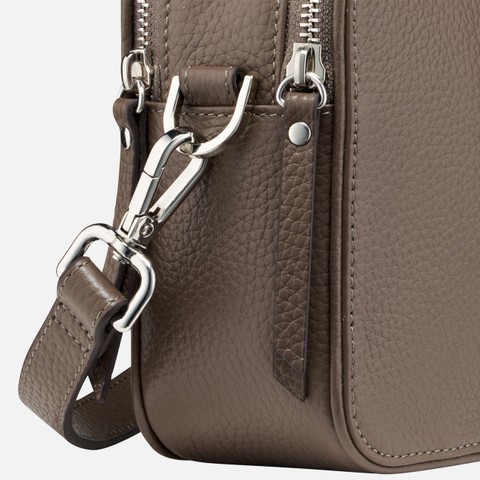 Cross-body bag NORIZE BAG WOMAN Dove Gray - image number 4 | GEOX