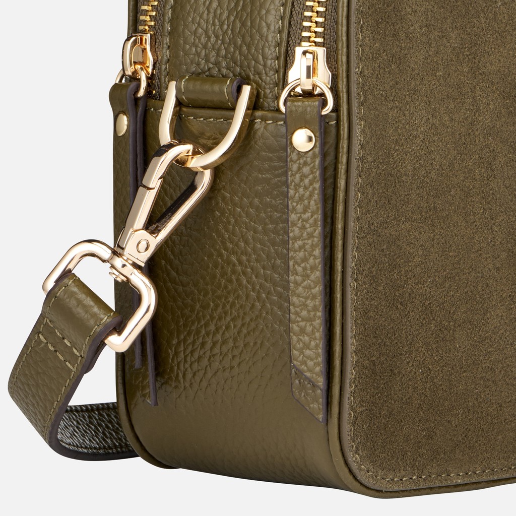 Bolso bandolera NORIZE BAG MUJER Verde militar - image number 5 | GEOX