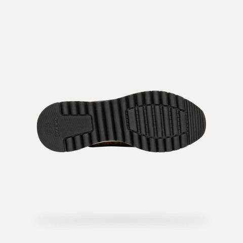 Low top sneakers DESYA WOMAN Black/Nut - image number 6 | GEOX