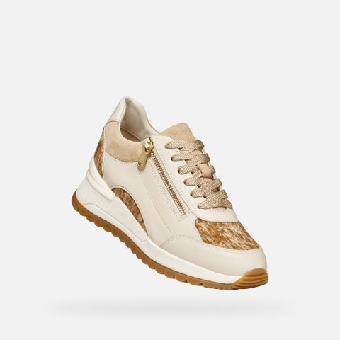 Wedge shoes DESYA WOMAN Papyrus - image number 5 | GEOX