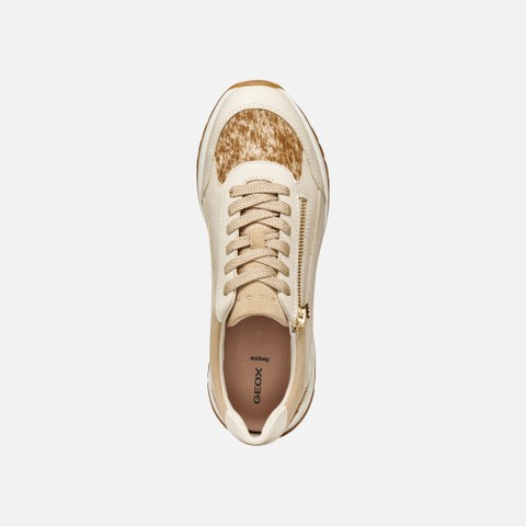 Wedge shoes DESYA WOMAN Papyrus - image number 6 | GEOX