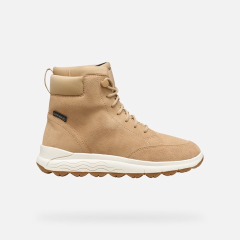Waterproof ankle boots SPHERICA 4X4 ABX WOMAN Natural - image number 1 | GEOX