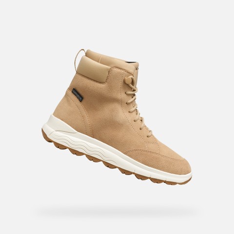 Waterproof ankle boots SPHERICA 4X4 ABX WOMAN Natural - image number 0 | GEOX