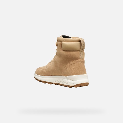 Waterproof ankle boots SPHERICA 4X4 ABX WOMAN Natural - image number 3 | GEOX