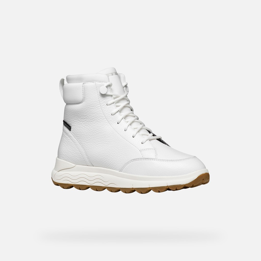 Waterproof ankle boots SPHERICA 4X4 ABX WOMAN White - image number 2 | GEOX