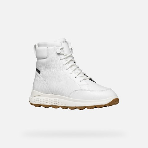 Waterproof ankle boots SPHERICA 4X4 ABX WOMAN White - image number 2 | GEOX