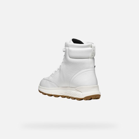 Waterproof ankle boots SPHERICA 4X4 ABX WOMAN White - image number 3 | GEOX
