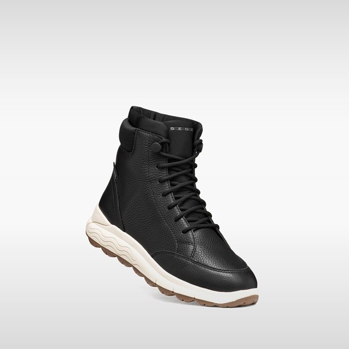 Waterproof ankle boots SPHERICA 4X4 ABX WOMAN Black | GEOX