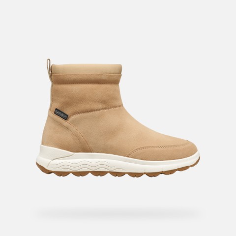 Waterproof ankle boots SPHERICA 4X4 ABX WOMAN Natural - image number 1 | GEOX