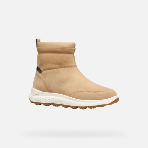 Waterproof ankle boots SPHERICA 4X4 ABX WOMAN Natural - image number 2 | GEOX