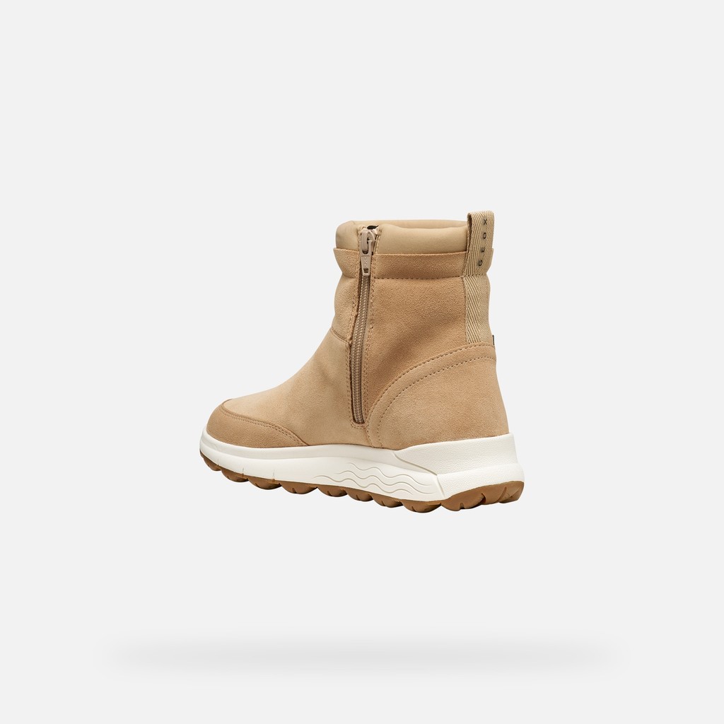 Waterproof ankle boots SPHERICA 4X4 ABX WOMAN Natural - image number 3 | GEOX