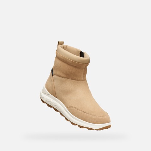 Waterproof ankle boots SPHERICA 4X4 ABX WOMAN Natural - image number 4 | GEOX