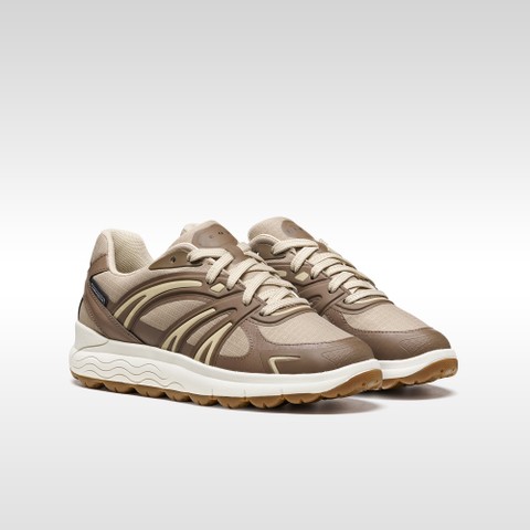 Waterproof trainers SPHERICA 4X4 ABX WOMAN Beige/Taupe - image number 7 | GEOX