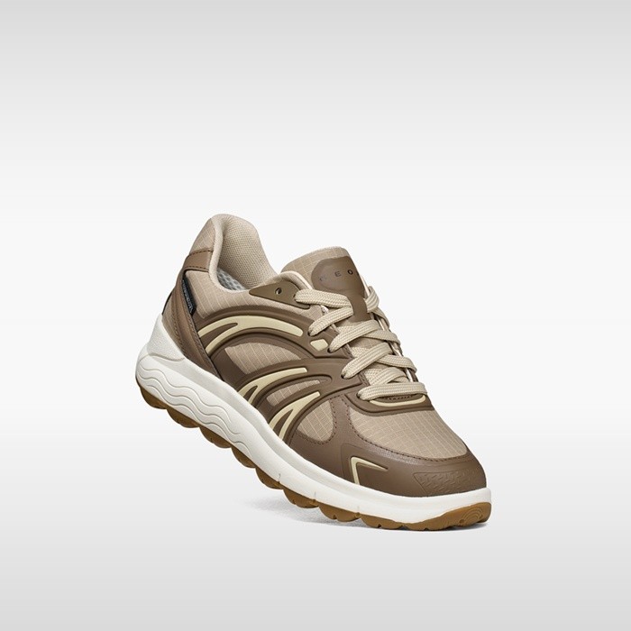 Waterproof trainers SPHERICA 4X4 ABX WOMAN Beige/Taupe | GEOX