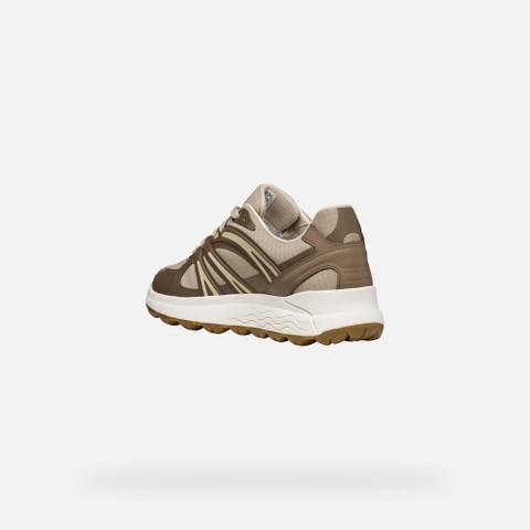 Waterproof trainers SPHERICA 4X4 ABX WOMAN Beige/Taupe - image number 3 | GEOX
