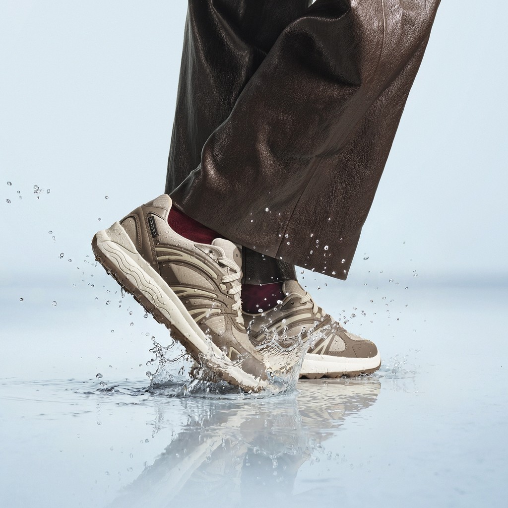 Sneakers imperm&eacute;ables SPHERICA 4X4 ABX FEMME Beige/Taupe - image number 1 | GEOX