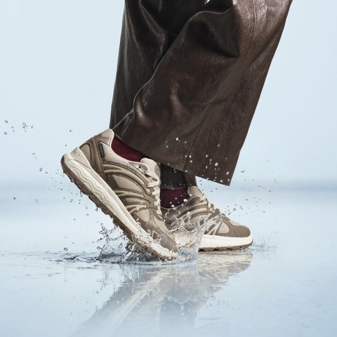 Sneakers imperm&eacute;ables SPHERICA 4X4 ABX FEMME Beige/Taupe - image number 1 | GEOX