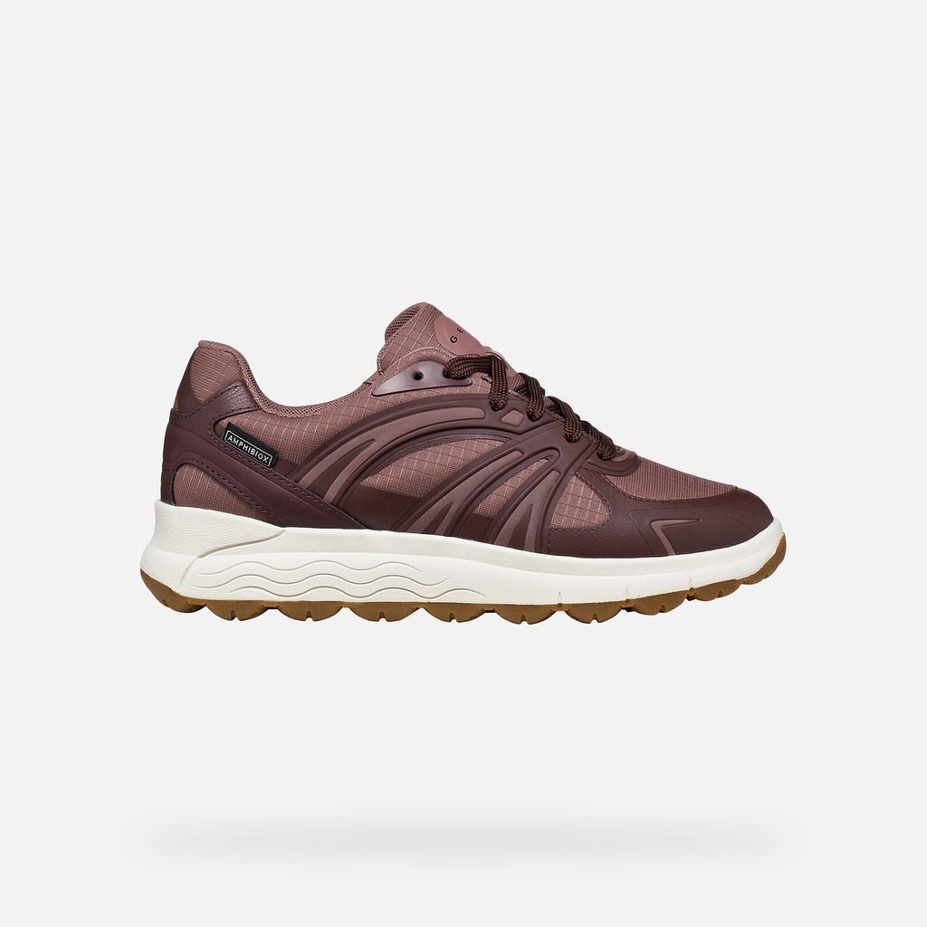 Waterproof trainers SPHERICA 4X4 ABX WOMAN Old Rose - image number 3 | GEOX