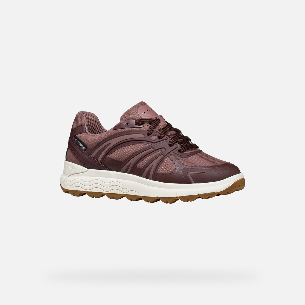 Waterproof trainers SPHERICA 4X4 ABX WOMAN Old Rose - image number 4 | GEOX