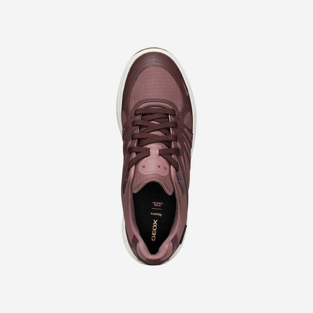 Waterproof trainers SPHERICA 4X4 ABX WOMAN Old Rose - image number 7 | GEOX