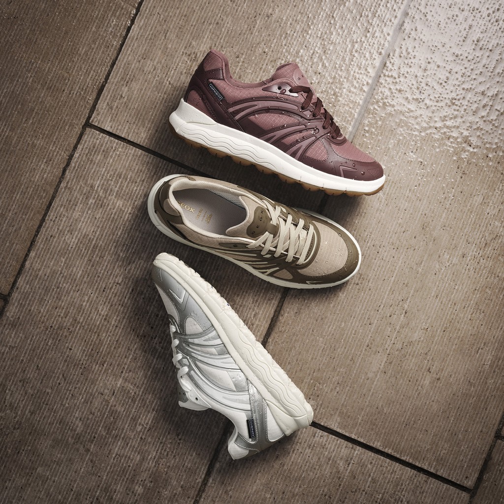 Waterproof trainers SPHERICA 4X4 ABX WOMAN Old Rose - image number 10 | GEOX
