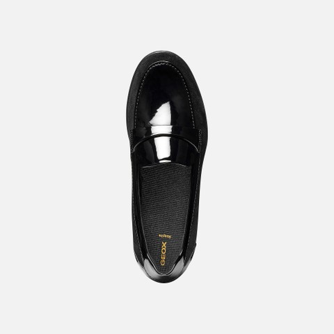 Mocassins en daim STARDUST FEMME Noir - image number 5 | GEOX