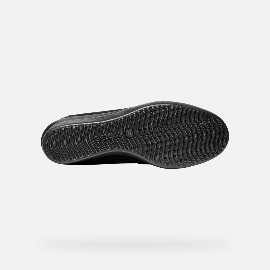 Mocassins en daim STARDUST FEMME Noir - image number 6 | GEOX