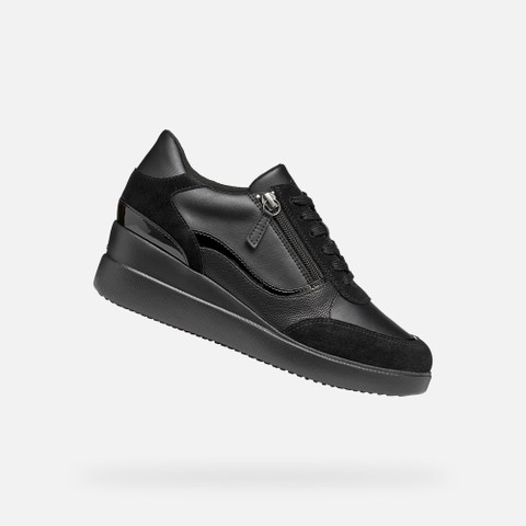 Wedge sneakers STARDUST WOMAN Black | GEOX