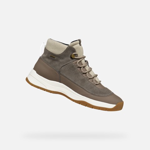 Botines impermeables BERINIKE ABX MUJER Beige claro/Beige | GEOX