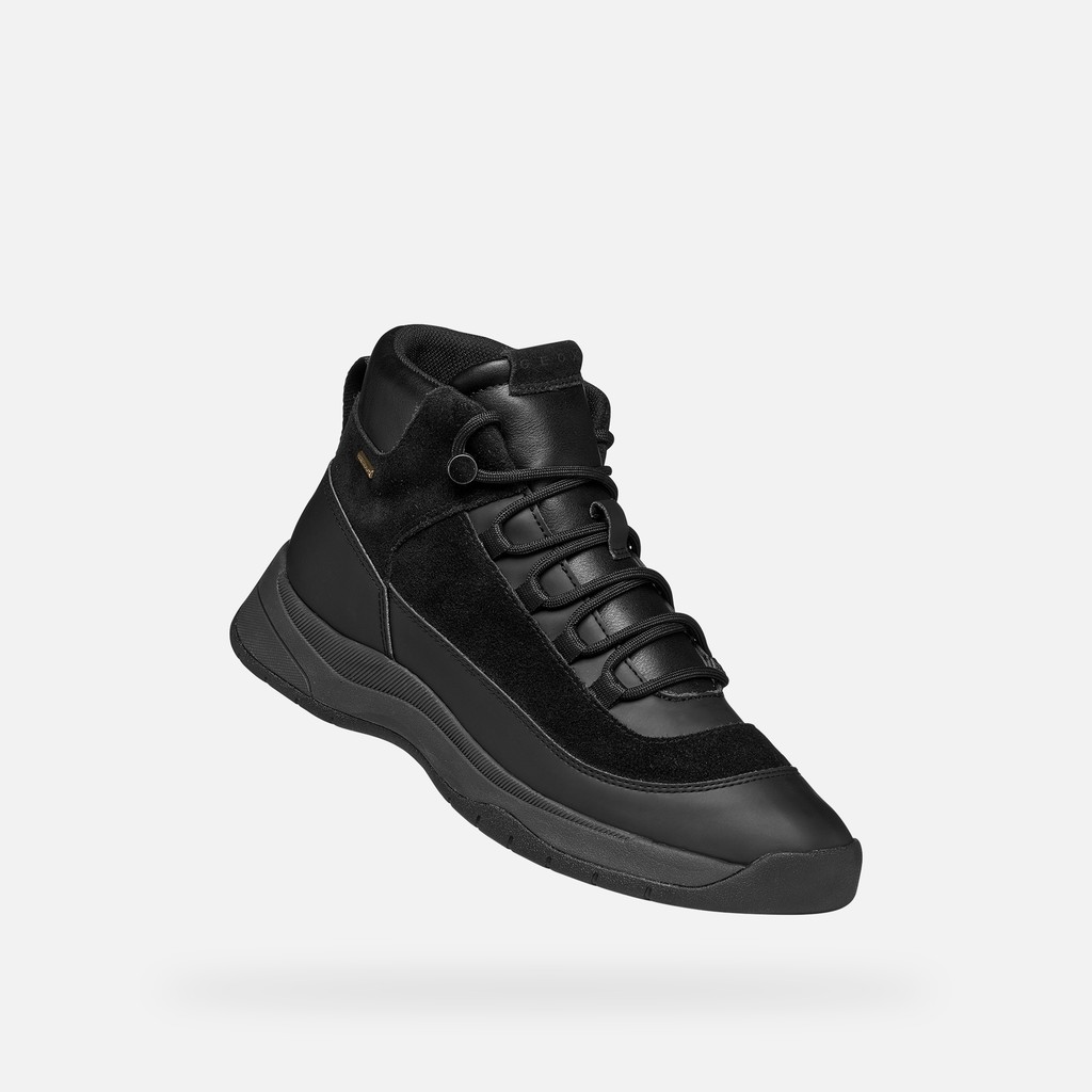Wasserfeste Stiefeletten BERINIKE ABX DAME Schwarz - image number 4 | GEOX