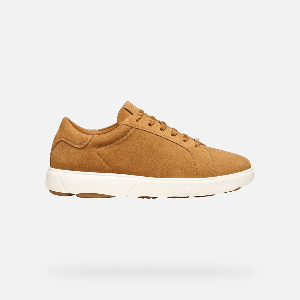 Low top sneakers NEBULA 2.0 C WOMAN Whisky - image number 1 | GEOX