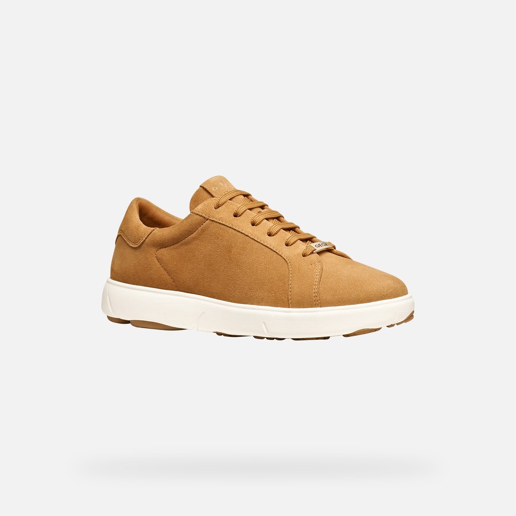 Low top sneakers NEBULA 2.0 C WOMAN Whisky - image number 2 | GEOX