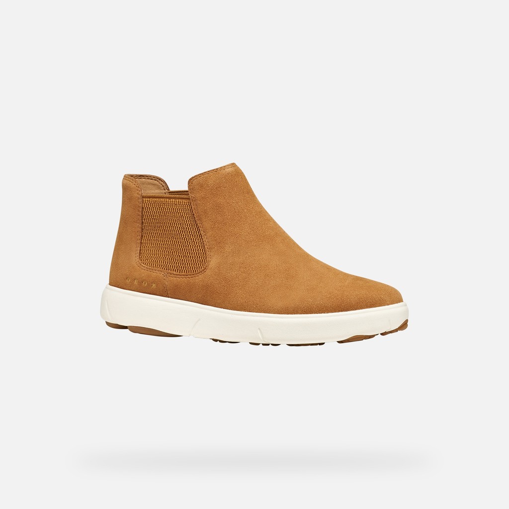 Chelsea boots NEBULA 2.0 C WOMAN Whisky - image number 2 | GEOX
