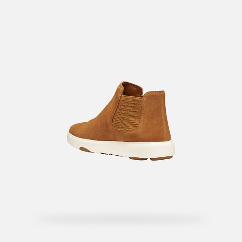 Chelsea boots NEBULA 2.0 C WOMAN Whisky - image number 3 | GEOX