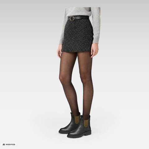 Chelsea boots SWELEN WOMAN Black/Military - image number 1 | GEOX