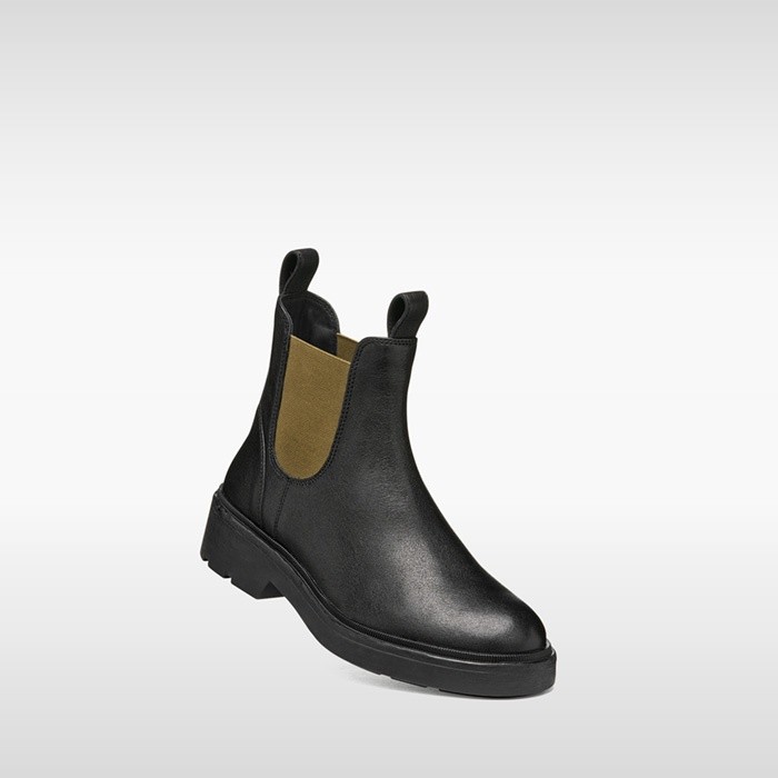 Chelsea boots SWELEN WOMAN Black/Military | GEOX