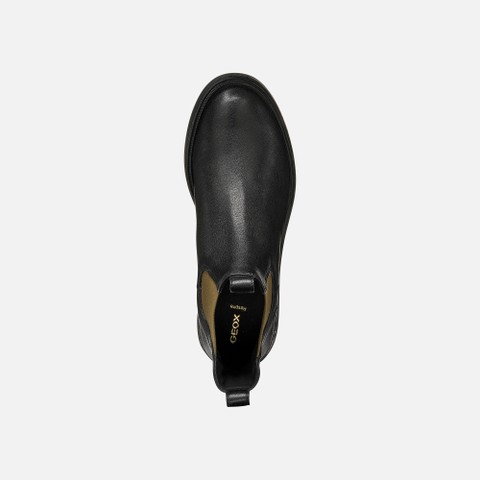 Chelsea boots SWELEN WOMAN Black/Military - image number 6 | GEOX