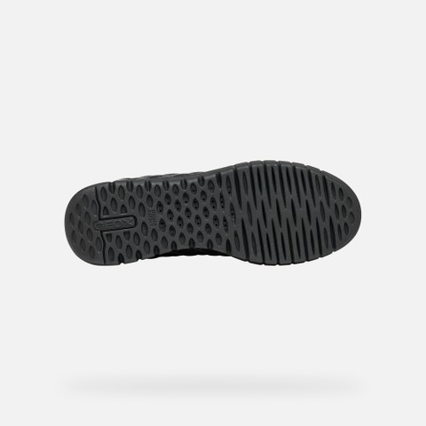 Baskets slip in FLEXTRIDE PLUS FEMME Gris graphite - image number 6 | GEOX