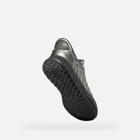 Slip in sneakers FLEXTRIDE PLUS WOMAN Graphite - image number 8 | GEOX